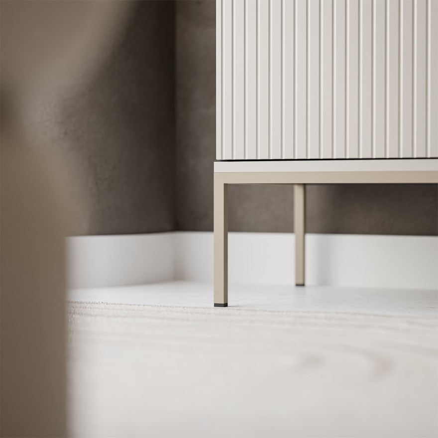 Kommode ECLIPSE KSZ154 mit Schubladen und Beleuchtung Kaschmir