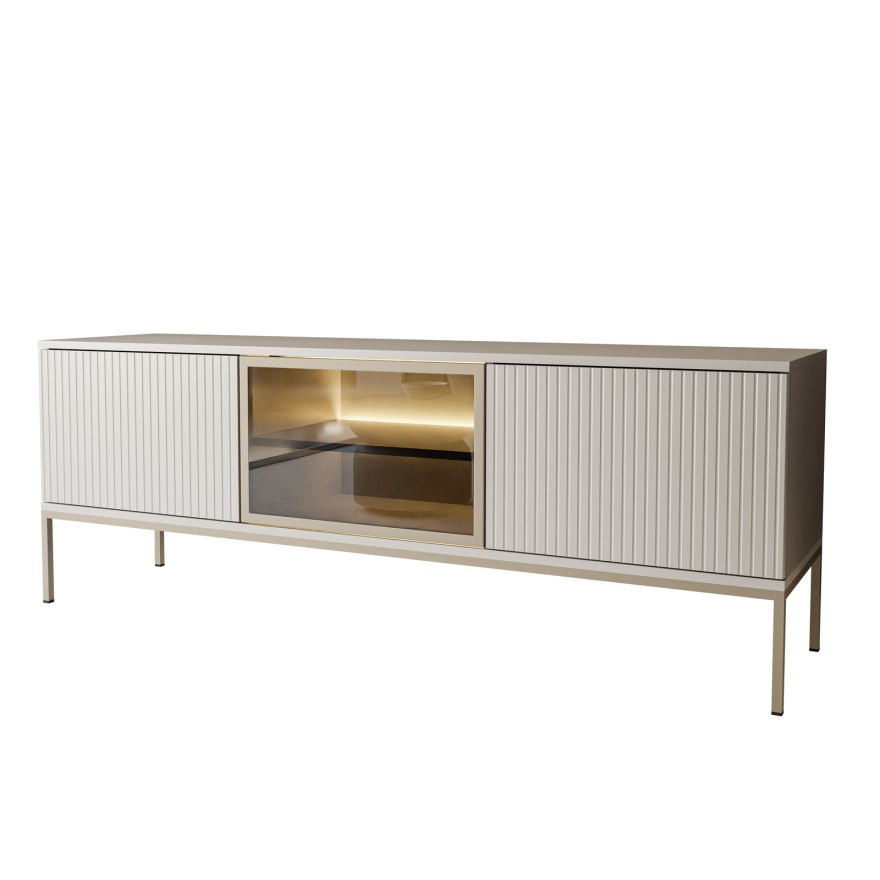 RTV Schrank ECLIPSE 154 mit Beleuchtung Kaschmir