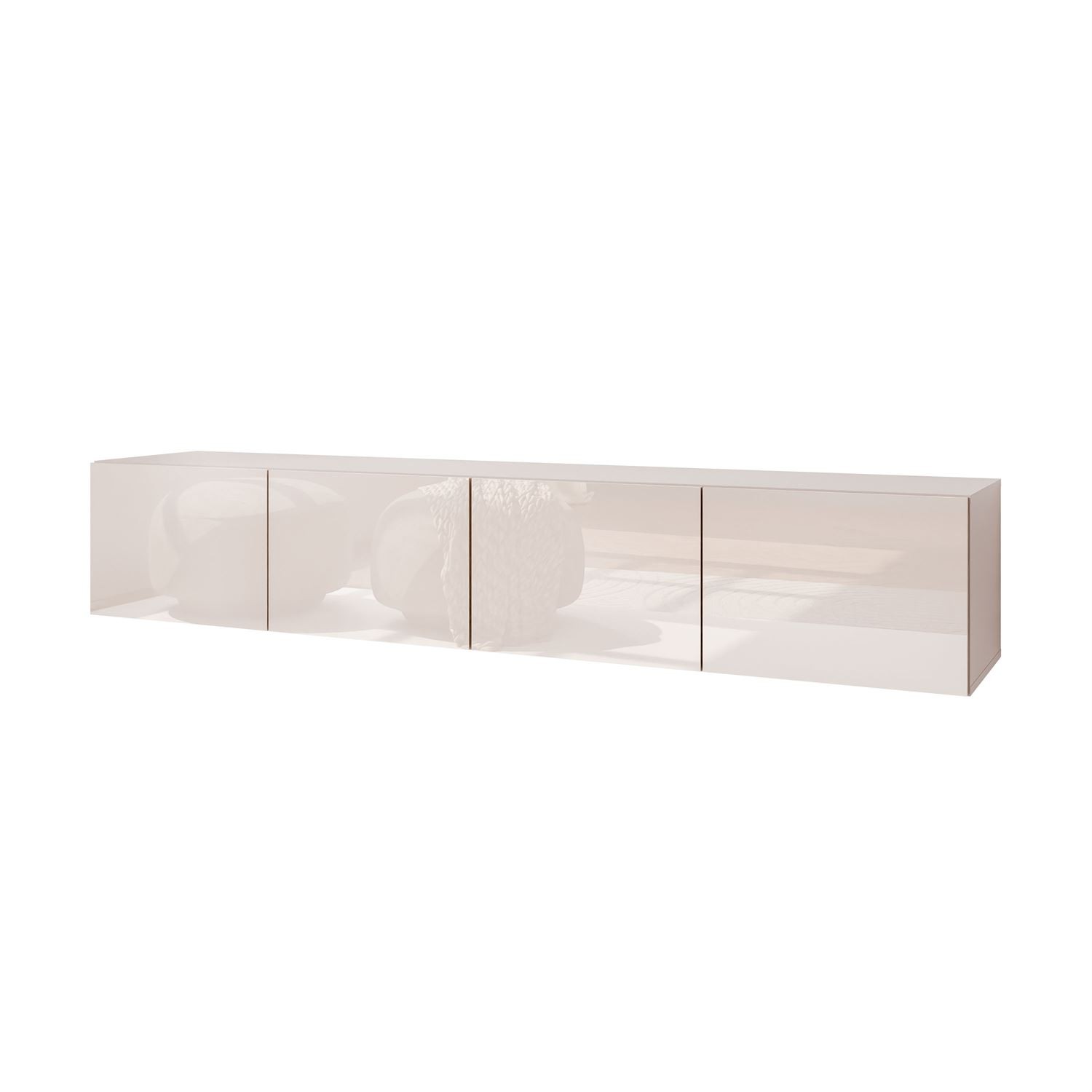 TV-Schrank COLGANTE 200 Kaschmir Hochglanz mit LED