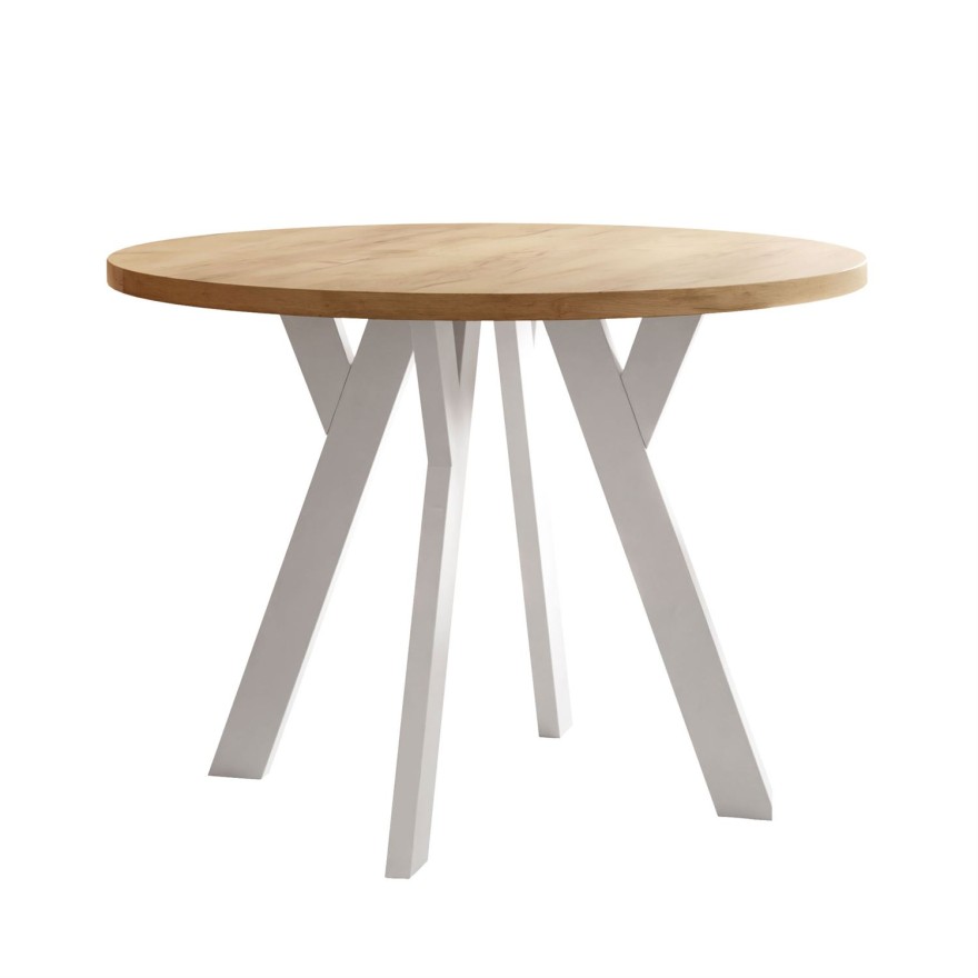 Runder ausziehbarer Tisch VOLTA LOFT