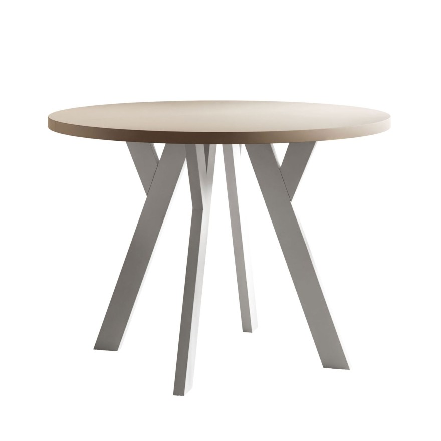 Esszimmer-Set VOLTA MATT mit vier Stühlen