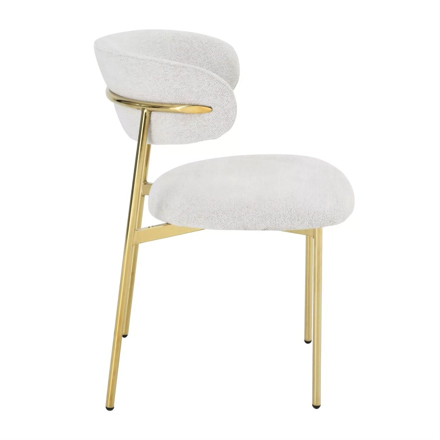 Gepolsterter Stuhl ELYSE GOLD