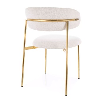 Gepolsterter Stuhl ELYSE GOLD