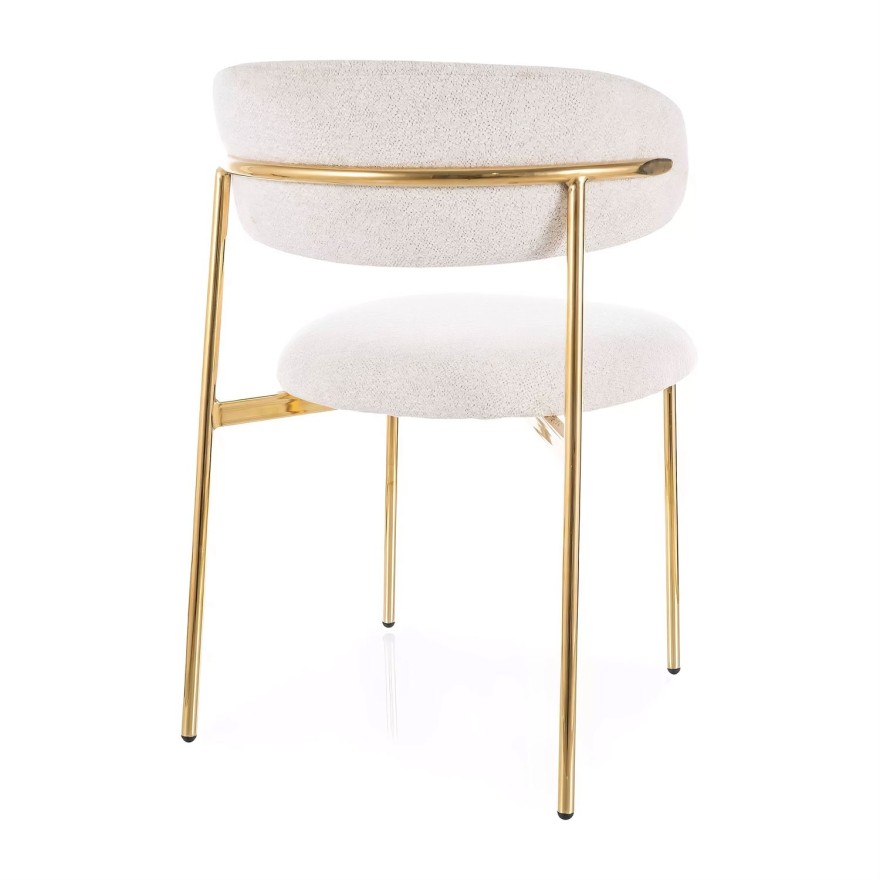 Gepolsterter Stuhl ELYSE GOLD