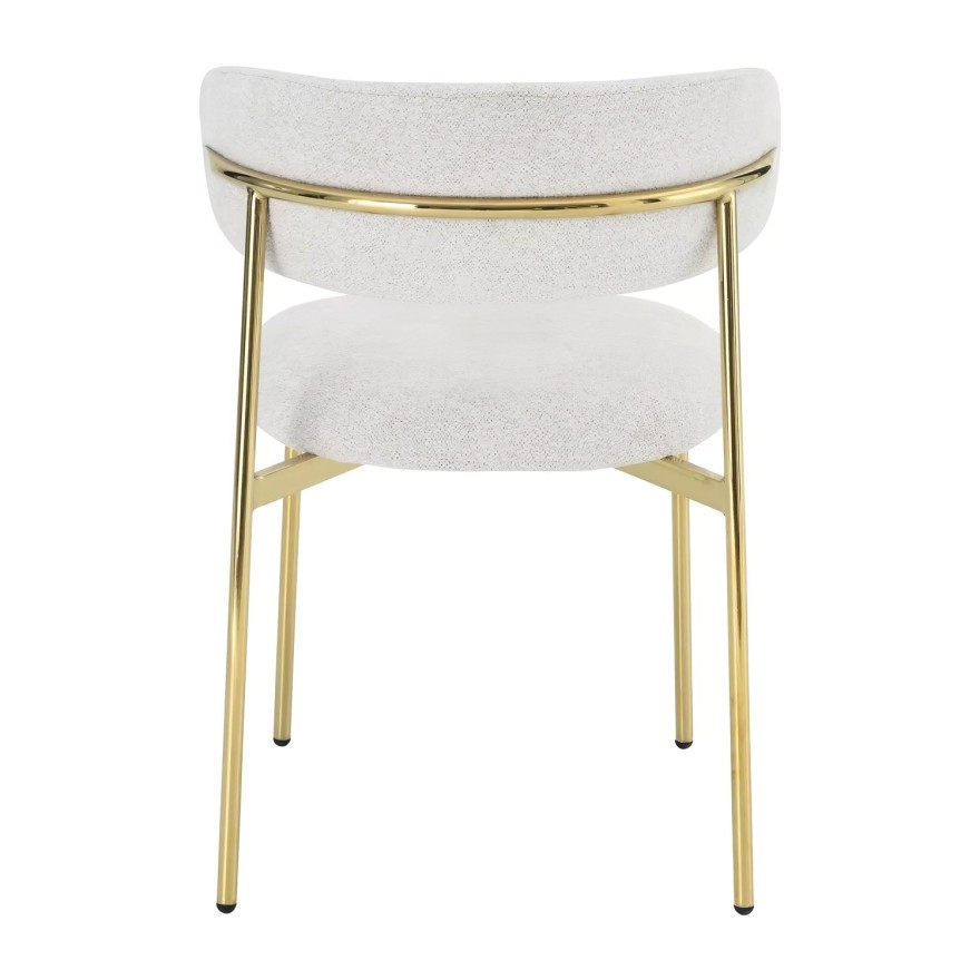 Gepolsterter Stuhl ELYSE GOLD