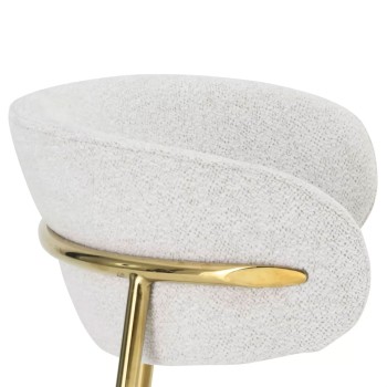 Gepolsterter Stuhl ELYSE GOLD