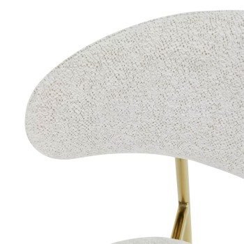 Gepolsterter Stuhl ELYSE GOLD