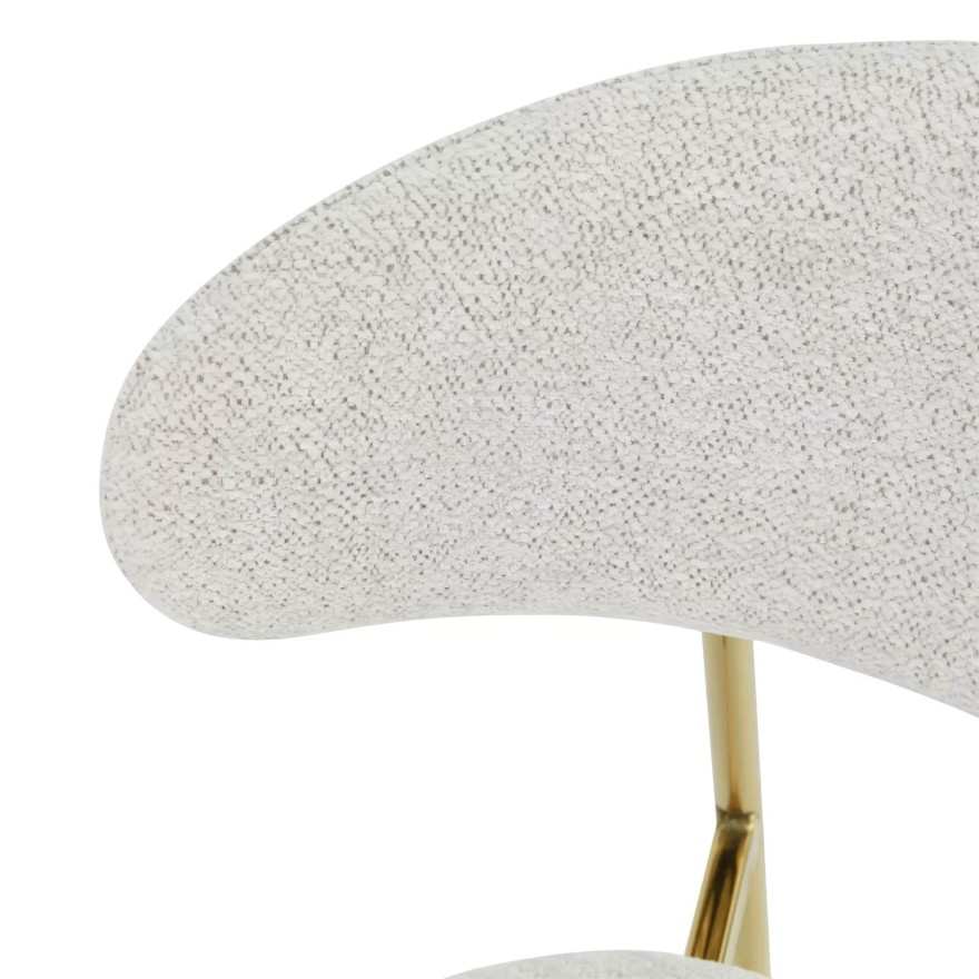 Gepolsterter Stuhl ELYSE GOLD