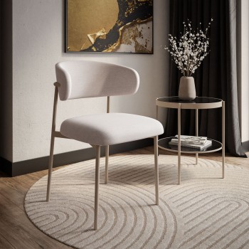 Gepolsterter Stuhl ELYSE...