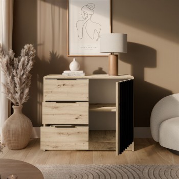 Komoda NELA mit Lamellen