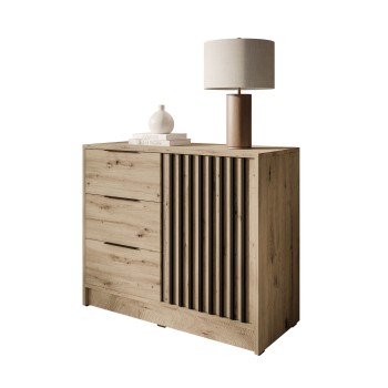 Komoda NELA mit Lamellen