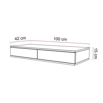 Hängende Konsole BLANCO GLAMOUR Kaschmir