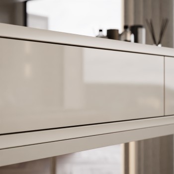 Konsole BLANCO GLAMOUR Kaschmir auf Gestell