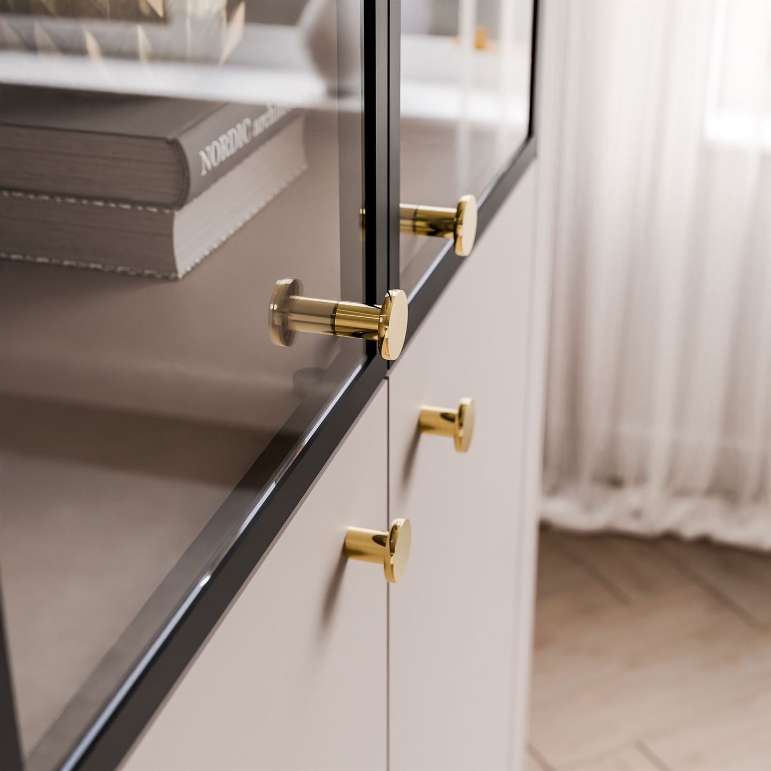 Vitrine ELODIE II mit LED-Beleuchtung