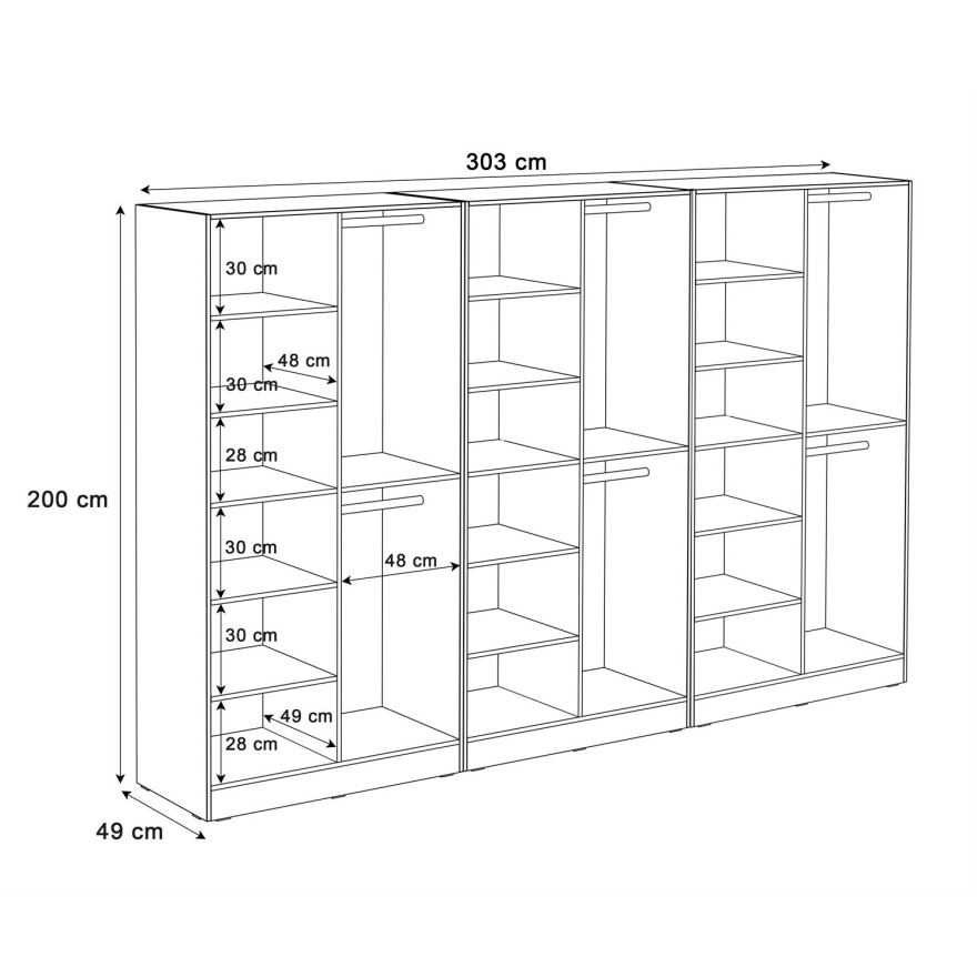 Kipp-Schrank SANDBOX 300