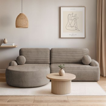 Runde Eckcouch CLEO II mit...