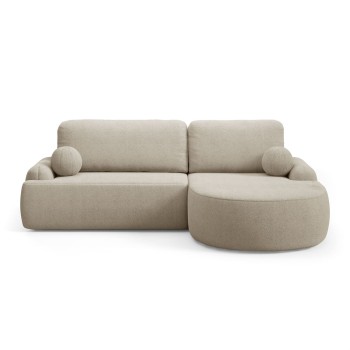 Runder Ecksofa CLEO mit Schlaffunktion
