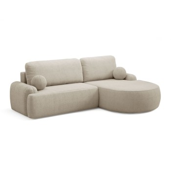 Runder Ecksofa CLEO mit Schlaffunktion