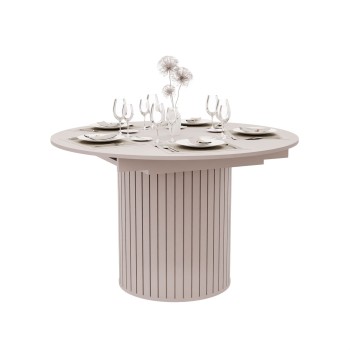 Ausziehbarer Tisch ELODIE 120–160 cm