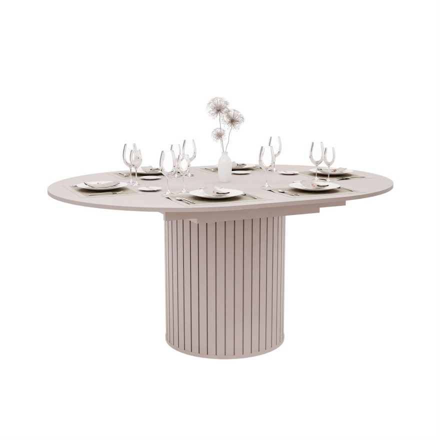 Ausziehbarer Tisch ELODIE 120–160 cm