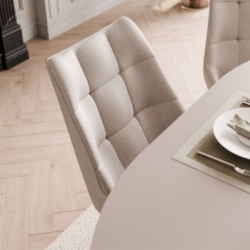 Esstisch ELODIE  mit vier Stühlen