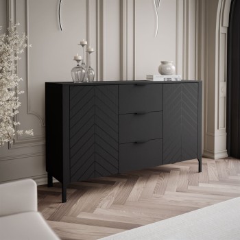 Zweitürige Kommode mit...