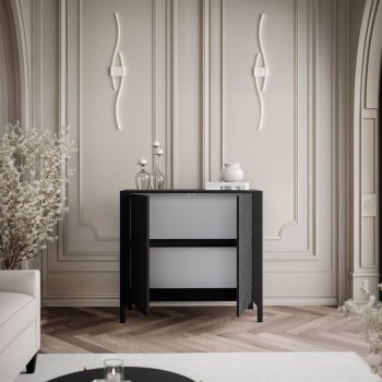 Zweitürige Kommode LUMI 103 cm