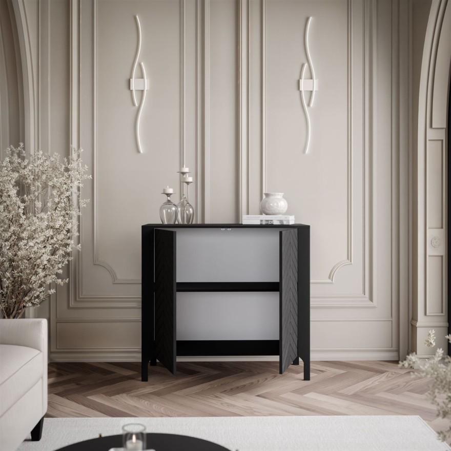 Zweitürige Kommode LUMI 103 cm