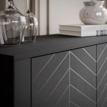 Zweitürige Kommode LUMI 103 cm