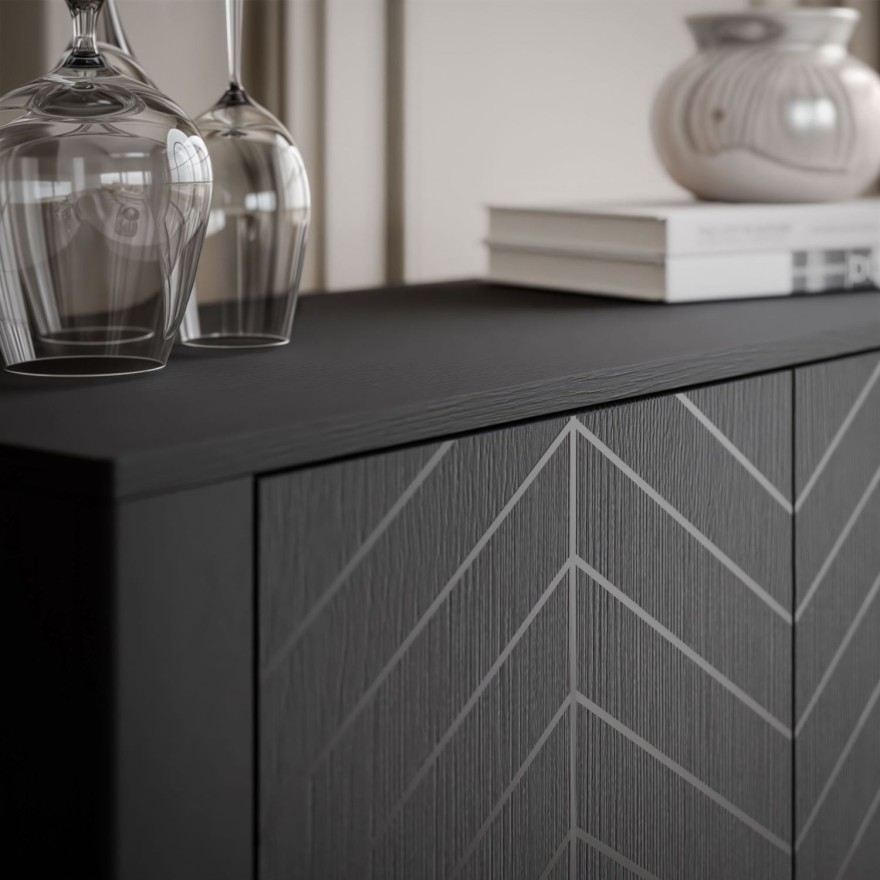 Zweitürige Kommode LUMI 103 cm