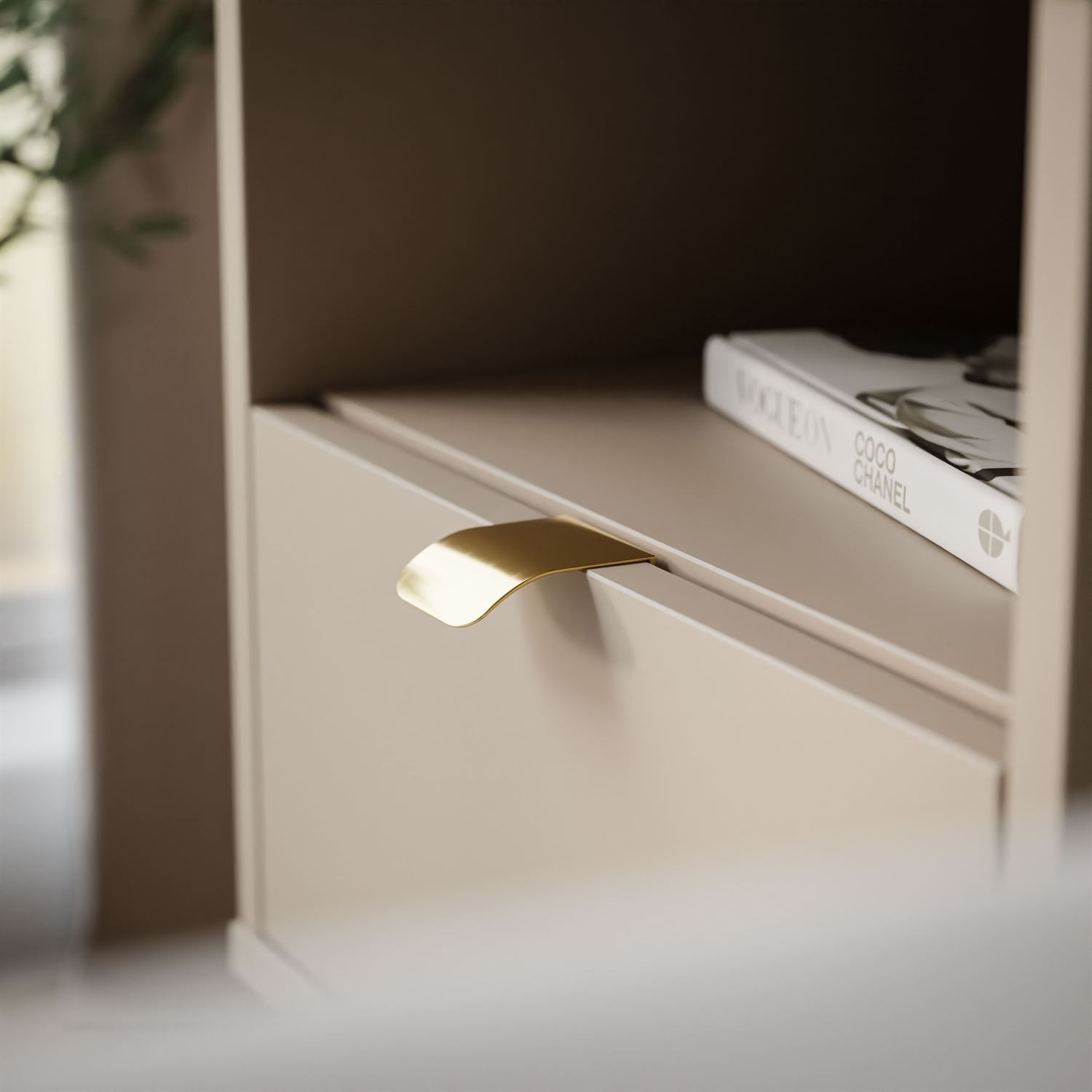 Nachttisch ALDO mit LED-Beleuchtung