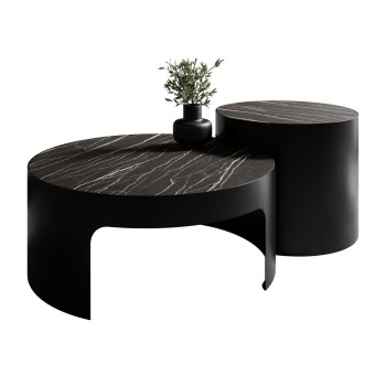 Couchtisch GAYA mit Marmorplatte