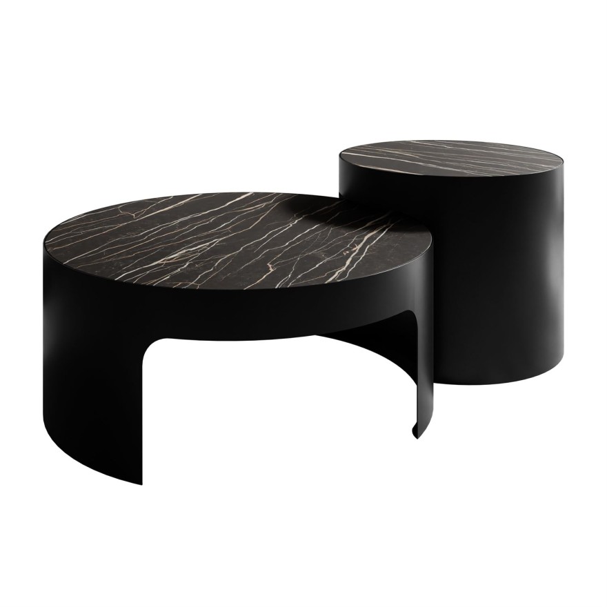 Couchtisch GAYA mit Marmorplatte