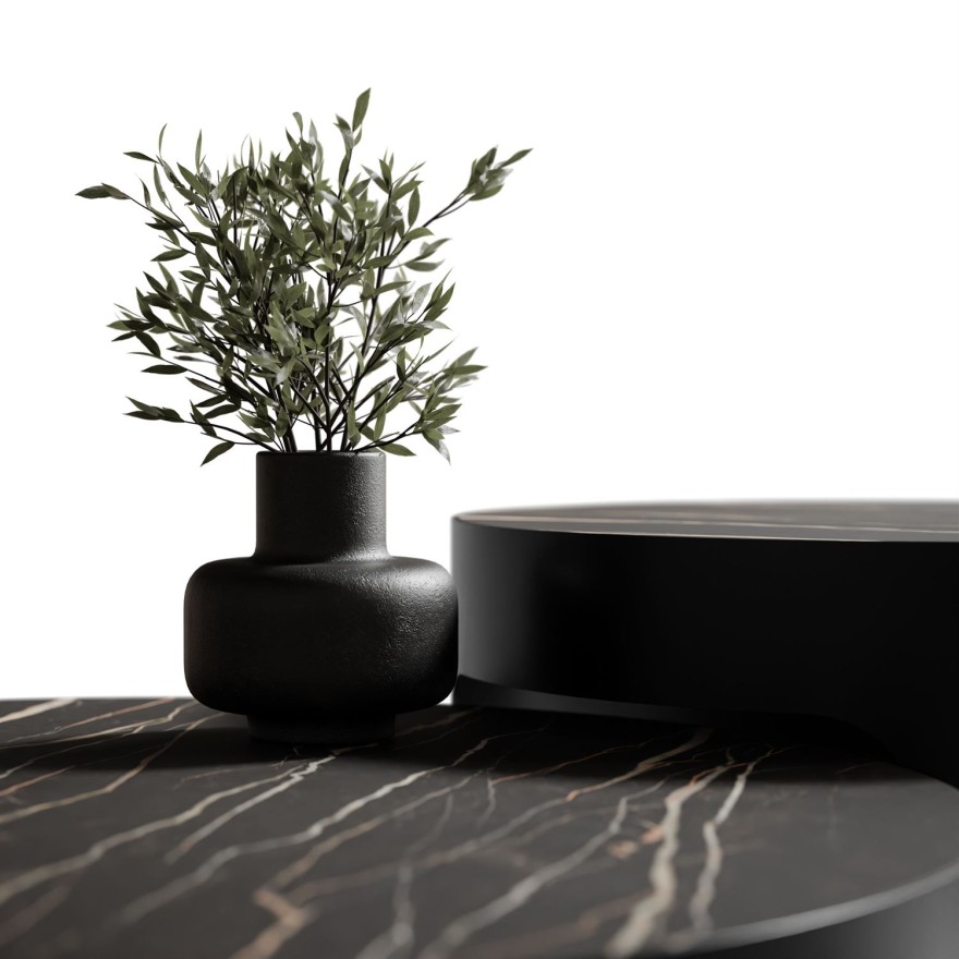 Couchtisch GAYA mit Marmorplatte