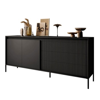 Zweitürige Kommode YASUMI 187 2D3S mit Schubladen