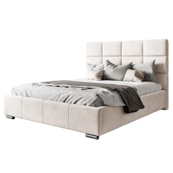 Doppelbett SARA mit hohem Kopfteil 140/160/180x200