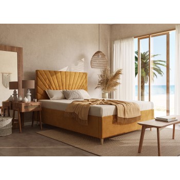 Kontinentales Bett SOLL mit Behälter