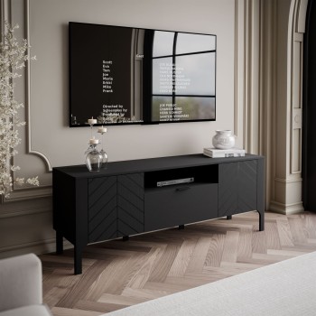 RTV-Schrank LUMI mit Schublade 160 cm