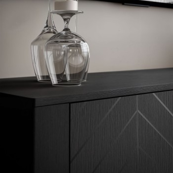 RTV-Schrank LUMI mit Schublade 160 cm