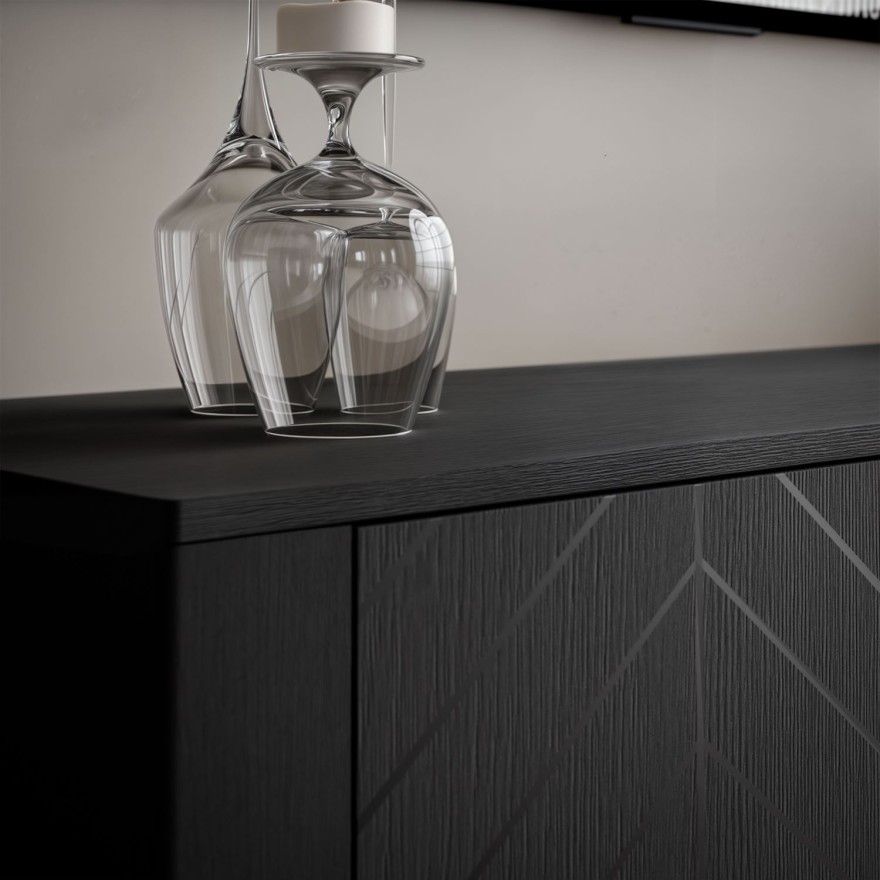 RTV-Schrank LUMI mit Schublade 160 cm