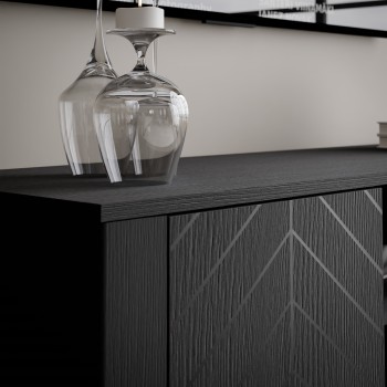 RTV-Schrank LUMI 135 cm