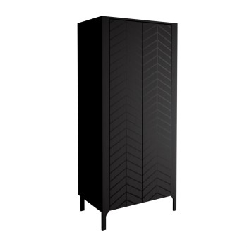 Zweitüriger Kleiderschrank LUMI 90 cm