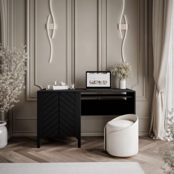 Schreibtisch LUMI mit Ablage unter der Tischplatte