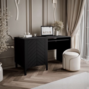 Schreibtisch LUMI mit Ablage unter der Tischplatte