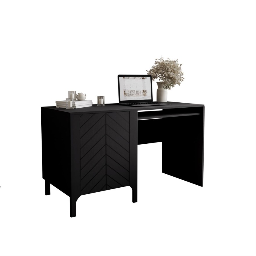 Schreibtisch LUMI mit Ablage unter der Tischplatte