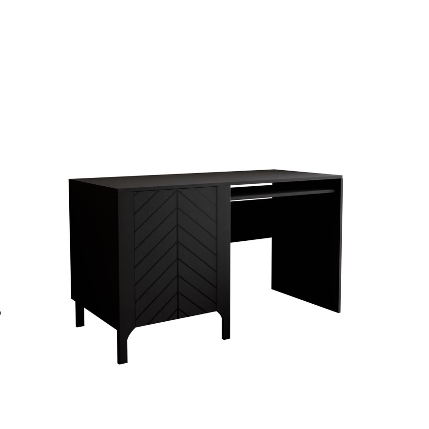 Schreibtisch LUMI mit Ablage unter der Tischplatte