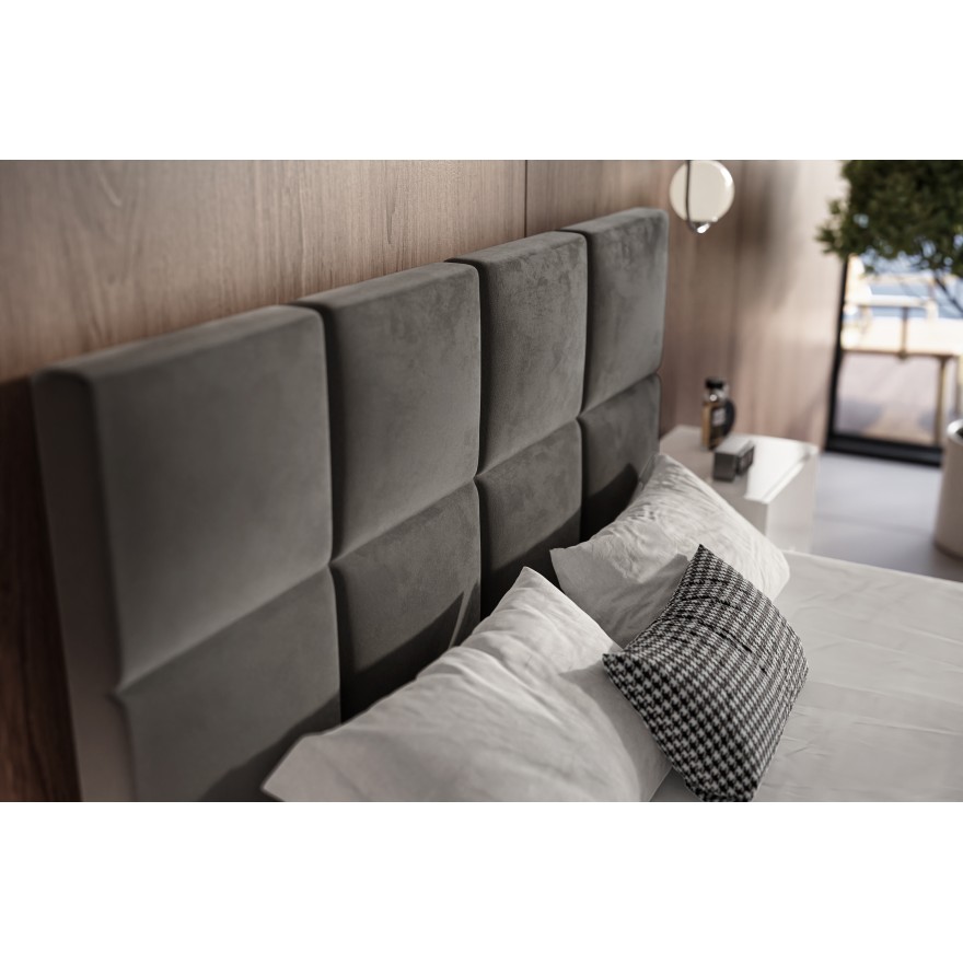 Boxspringbett MONA mit Lattenrost und Behälter