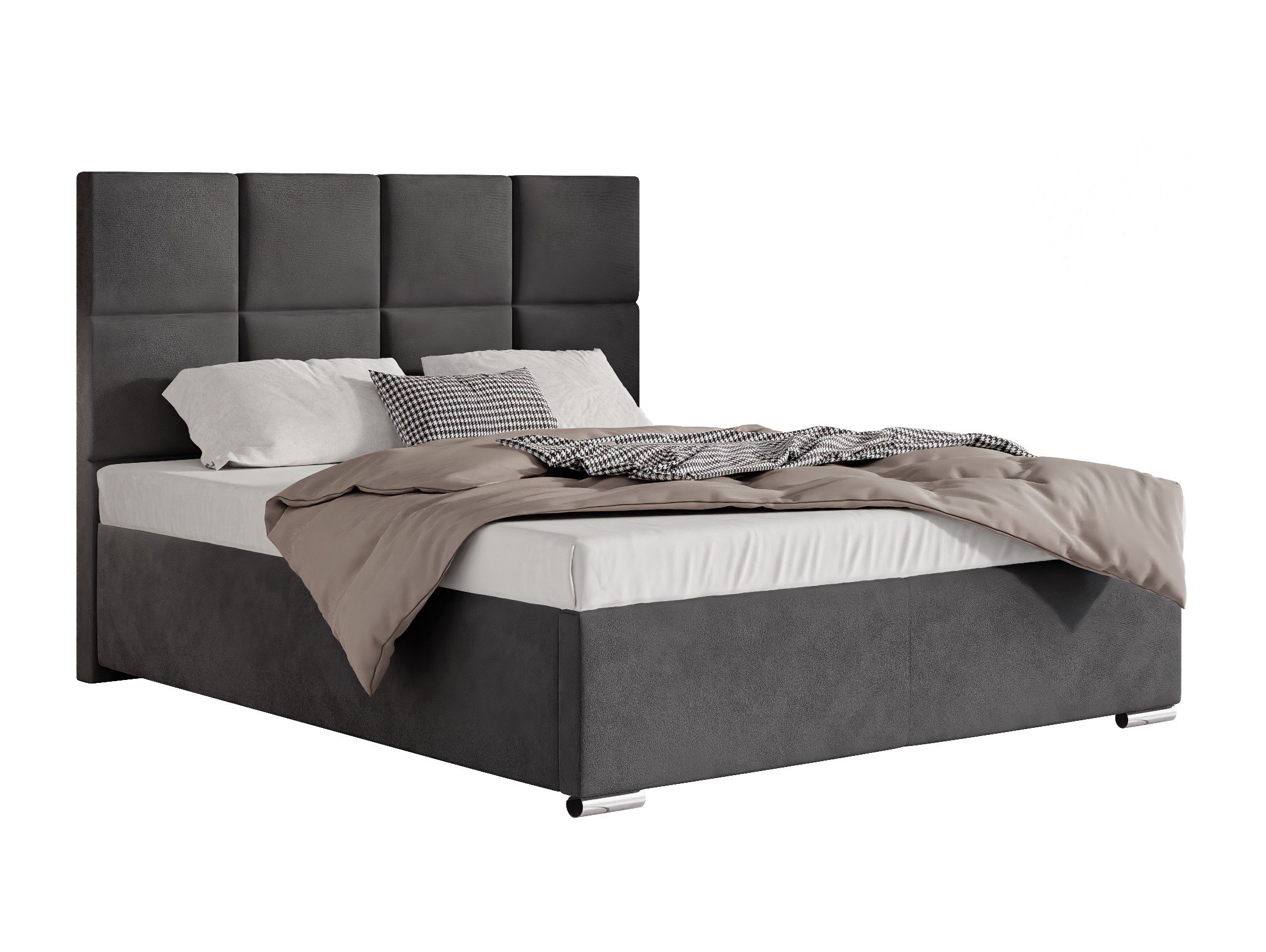 Boxspringbett MONA mit Lattenrost und Behälter