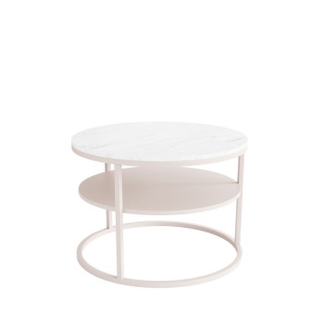 CIRI Couchtisch MAT Kaschmir mit Ablage