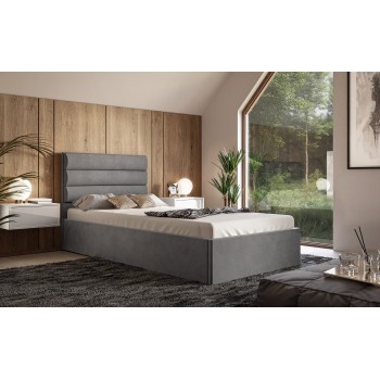 Polsterbett SIERRA MINI mit Behälter und Metallrahmen